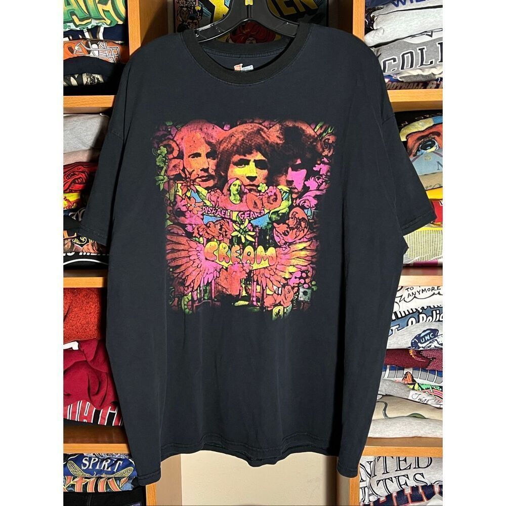 Vintage Y2K Cream Disraeli Gears 2003 Tour Tee